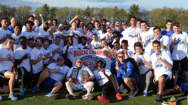 Worcester State Wins the MASCAC Men's Outdoor Track and Field Championship